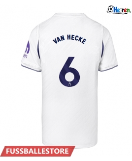 Günstige Tottenham Hotspur Jan Paul van Hecke #6 Heimtrikot 2026-27 Kurzarm
